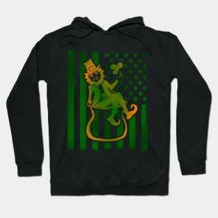 Irish American Leprechaun Hoodie